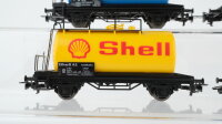 Märklin H0 Konvolut Kesselwagen "Shell, Aral" DB