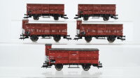 Fleischmann H0 Konvolut Viehtransportwagen,...