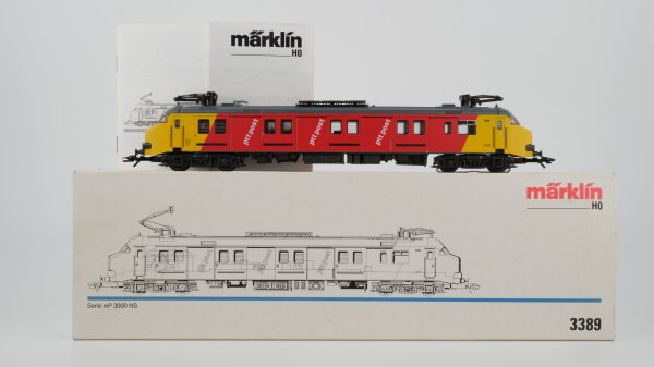 Märklin H0 3389 Triebwagen Serie mP 3000 der NS Wechselstrom Analog
