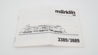 Märklin H0 3389 Triebwagen Serie mP 3000 der NS Wechselstrom Analog