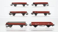 Märklin H0 Konvolut Niederbordwagen DB