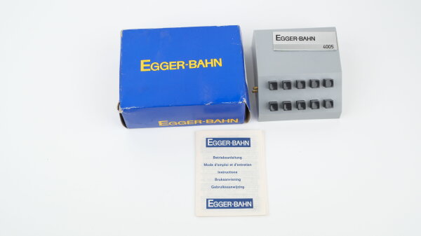 Egger-Bahn 4005 EGGER BAHN 4005 Schaltkasten (in OVP)