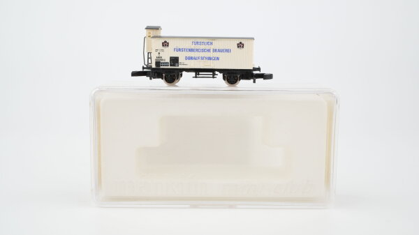 Märklin Z 8661 Güterwagen Gk der Gr.Bad.Sts.E (Fürstlich Fürstenbergische Brauerei Donaueschingen)