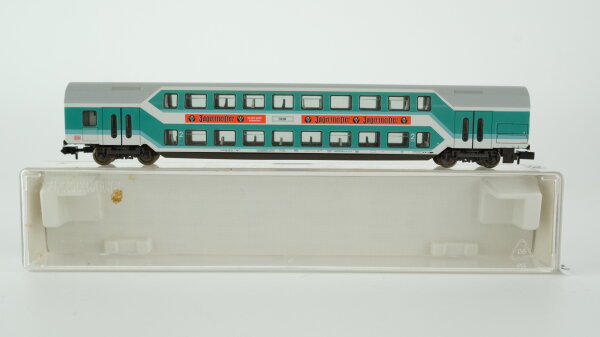 Fleischmann N 97 8125K Doppelstockwagen 2.Kl. "Jägermeister" DB