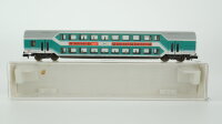 Fleischmann N 97 8125K Doppelstockwagen 2.Kl....