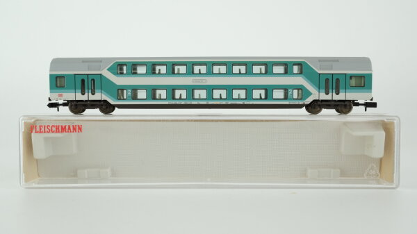 Fleischmann N 8122K Doppelstockwagen 2.Kl. DB
