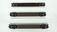 Fleischmann H0 Konvolut "Regio" Doppelstocksteuerwagen 2.Kl., Doppelstockwagen 1./2.Kl., Doppelstockwagen 2.Kl. DB