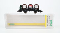 Minitrix N 15026 Weinfasswagen mit 3 Fässern...