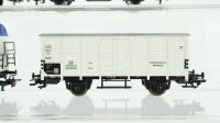 Märklin H0 Konvolut Kühlwagen, Kühlwagen "Haribo" Bierwagen "Fosters Lager", gedeckter Güterwagen DB