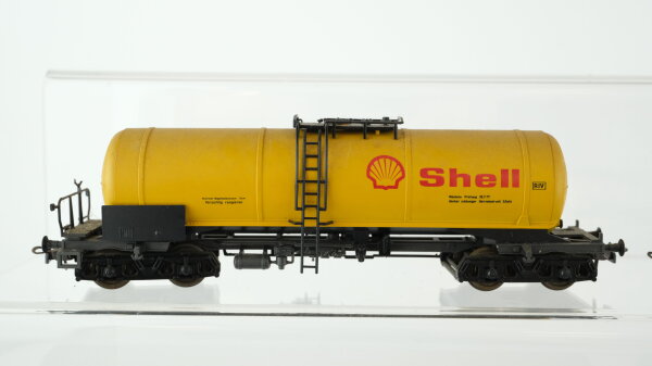 Roco H0 Konvolut Schwenkdachwagen, Compostwagen "Vam Compost", gedeckter Güterwagen, Kesselwagen "Shell" DB/SBB-CFF/NS