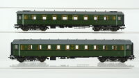 Liliput H0 Konvolut Abteilwagen 2.Kl., Abteilwagen 3.Kl. DR