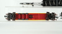 Roco H0 Kranwagen & Kranschutzwagen, Niederbordwagen mit Container "Hapag-Lloyd", Schwerlastflachwagen, Kombirail mit Sattelauflieger, DB/DR