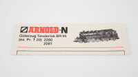 Arnold N 2281 Güterzug-Tenderlokomotive BR 95 DRG
