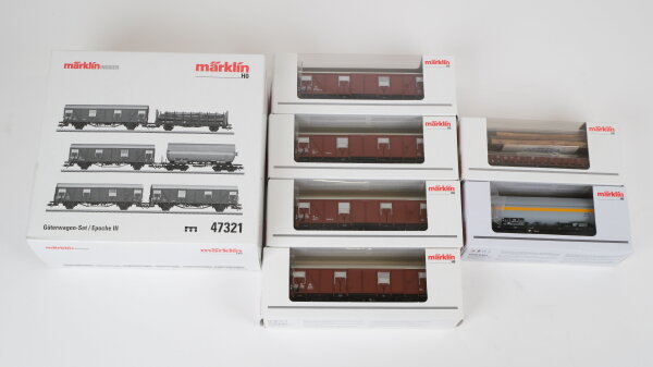 Märklin H0 47321 Güterwagen-Set der DB