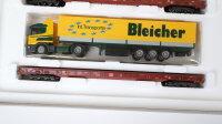 Märklin H0 26531 "Rollende Landstraße" mit Europa-Lokomotive und 5 internationalen Lastzügen DB AG Wechselstrom Digital