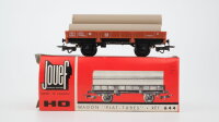Jouef H0 644 Niederbordwagen mit Ladung (104568) SNCF