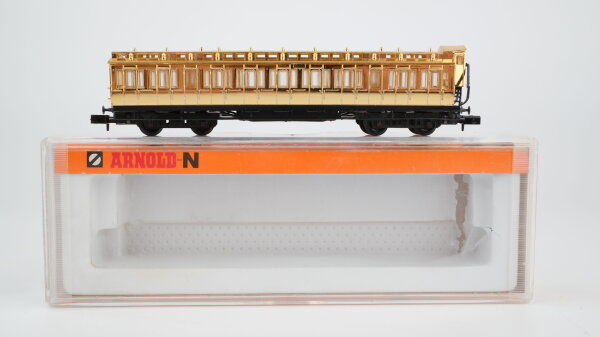 Arnold N Personenwagen 24 Karat vergoldet (Rollfähig)