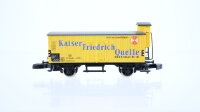 Märklin Z 86611 Flachdachwagen mit Bremserhaus "Kaiser Fried. Quelle Offenbach/M." DB