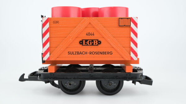 LGB G 4044 Hochbordwagen "Sulzbach-Rosenberg" braun Feldbahn