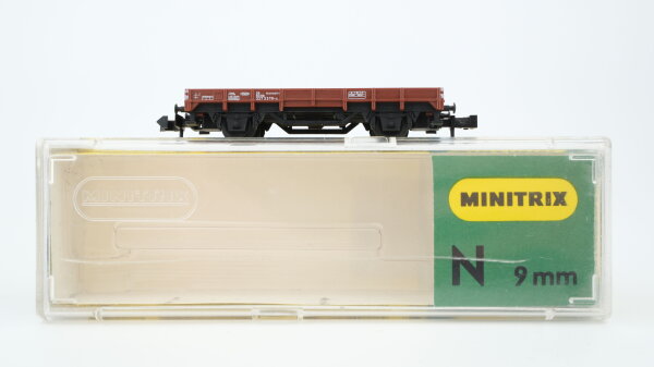 Minitrix N 13588 Niederbordwagen Kklmmp 514 DB