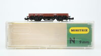 Minitrix N 13588 Niederbordwagen Kklmmp 514 DB