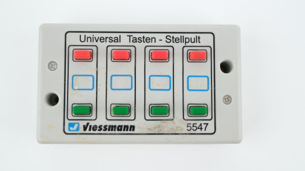 Viessmann 5547 Universal Tasten-Stellpult (mit Kleberesten, ohne OVP)