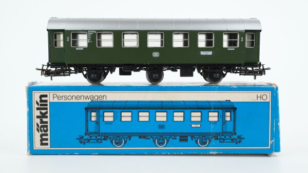 Märklin H0 4079 Personenwagen (87453 Stg 2.Kl) B3yge der DB