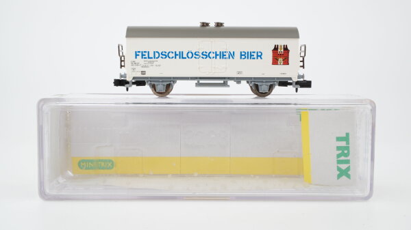 Minitrix N 15644-06 Kühlwagen "Feldschlösschen Bier" SBB-CFF
