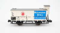 Minitrix N 13825K Kühlwagen Kitzmann-Bräu DB