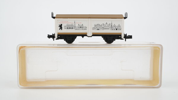 Minitrix N 13669 Schiebewandwagen "9. Internationale Modellbah-Ausstellung Berlin 1991"