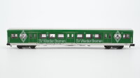 Minitrix N 13772K S-Bahnwagen 2. Kl SV Werder Bremen Bx 794.2 DB