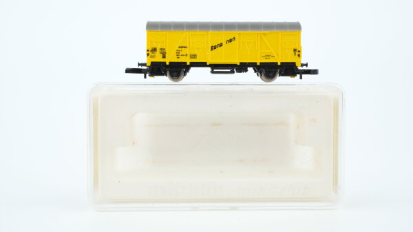 Märklin Z 8606 Gedeckter Güterwagen (Bananen) Ibbls der DB