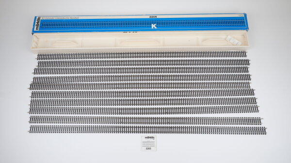 Märklin H0 2205 Gerades Flexgleis 900 mm (10 Stk. in OVP blau)