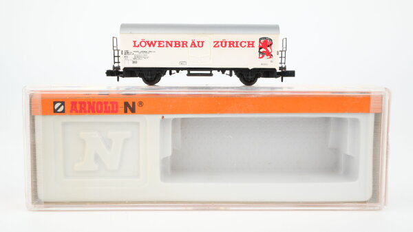 Arnold N 4566 Einheitskühlwagen Löwenbräu Ichqrs SBB