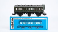 Märklin H0 4005 Abteilwagen mit Bremserhaus 2. Kl.