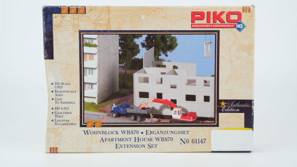 Piko H0 61147 Wohnblock WBS70 Ergänzungsset