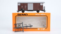Bemo H0m 2254 Güterwagen geschlossen (FO 4438)