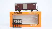 Bemo H0m 2250 Güterwagen gedeckt "RhB 5015"