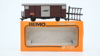 Bemo H0m 2256 Güterwagen gedeckt "RhB"