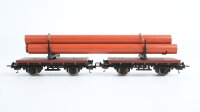 Lima H0 9039 Flachwagen mit Rohrbeladung