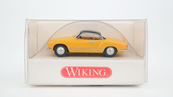 Wiking H0 8050424 Karmann Ghia Coupé gelb-schwarz
