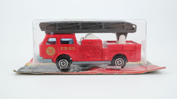 Majorette Metal Feuerwehr Leiterwagen F.D.N.Y. (1:80)