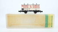 Minitrix N 13643 Gedeckter Güterwagen Bolle G 10...