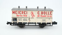 Minitrix N 13643 Gedeckter Güterwagen Bolle G 10 K.P.E.V.