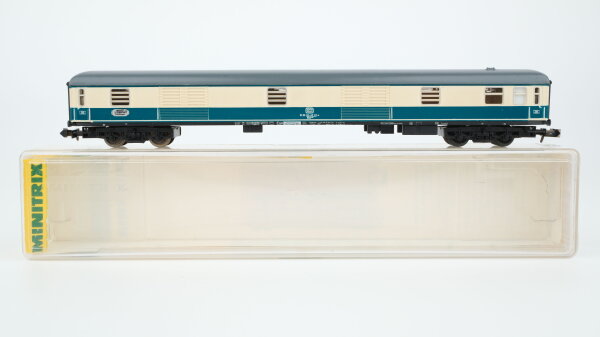 Minitrix N 13133 D-Zug Packwagen DB Gleichstrom