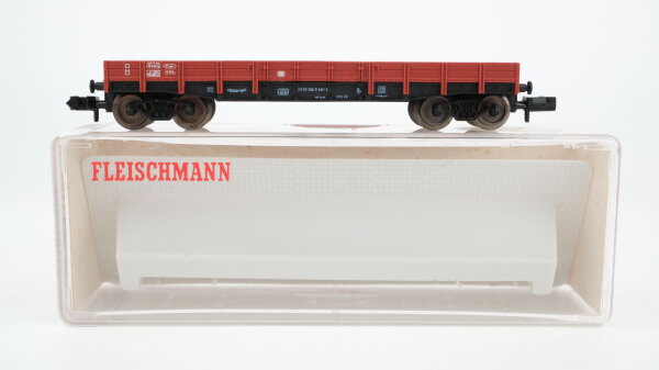 Fleischmann N 8281 Niederbordwagen Rklmm-tu 697 DB