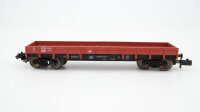Fleischmann N 8281 Niederbordwagen Rklmm-tu 697 DB