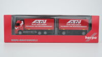 Herpa H0 Volvo Hängerzug ATU Weihnachtstrucker rot
