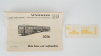 Märklin H0 3016 Schienenbus VT 95 DB Wechselstrom