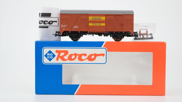 Roco H0 47575 Gedeckter Güterwagen Scheuchzer SBB